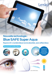 Nouveau verre de stock LenQo:  « Blue SAFE Super Aqua »