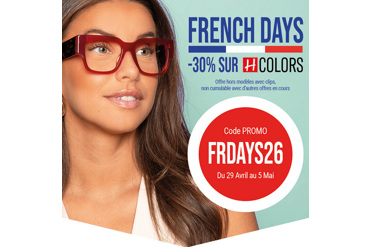 H.MAHÉO CÉLÈBRE LES FRENCH DAYS 2026 avec –30 % sur la collection H.COLORS
