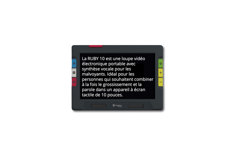 Loupe électronique Ruby 10, Produit optique – France Optique